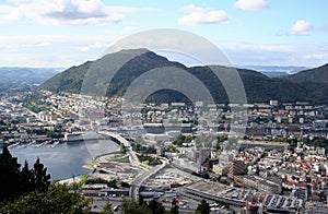 View of Bergen in Norway