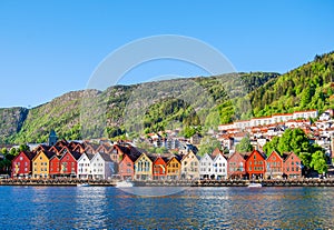 View of Bergen, Norway during the day