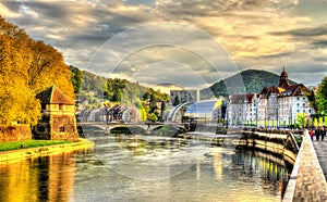 View of Besancon over the Doubs River