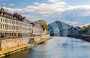 View of Besancon over the Doubs River