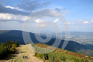 View of Beskid from Skrzyczne photo