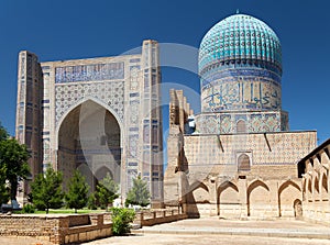 View from Bibi-Khanym mosque