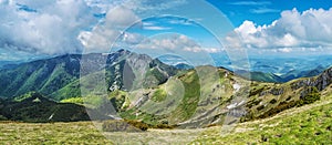 View from Big Krivan, Little Fatra, Slovakia