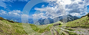 View from Big Krivan, Little Fatra, Slovakia