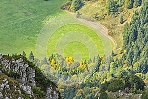 Pohľad z Veľkého Rozsutca, Malá Fatra, Slovensko