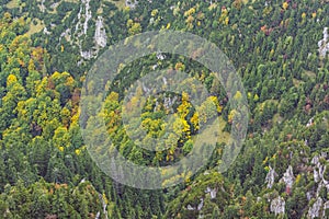 Pohled z Velkého Rozsutce, Malá Fatra, Slovensko