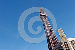 View of Blackpool Tower - Blackpool - United Kingdom