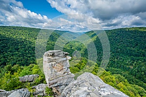 View of the Blackwater Canyon from Lindy Point, at Blackwater Falls State Park, West Virginia