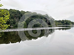 A view of Blake Mere Lake near Ellesmere