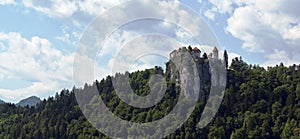 View on Bled castle, Slovenia