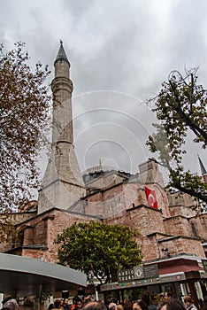 View on The Blue Mosque, (Sultanahmet Camii), Istanbul