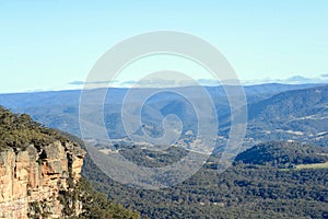 A view of the the Blue Mountains