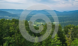 View of the Blue Ridge Mountains and Goose Creek Valley