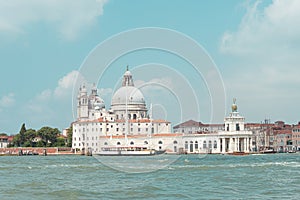 View from the boat on Santa Maria della Salute