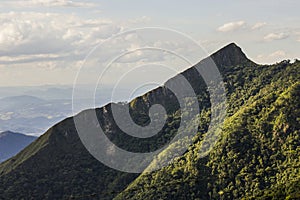 View of the Bocaina mountain trail