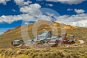 View of the Bodie, ghost town. Bodie State Historic Park, California, USA