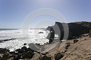 A view of Bogenfels arch at Luderitz