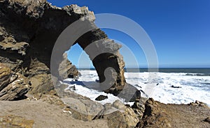 A view of Bogenfels arch at Luderitz