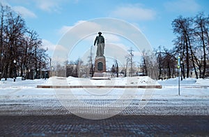 Bolotnaya Square in Moscow