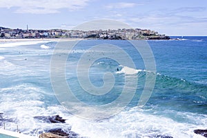 View of Bondi Beach in Sydney, Australia