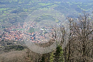 The view of Bono from Monte Rasu photo