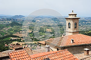 The view from Borgo Maggiore at San Marino