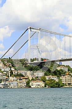 View of the Bosphorus Bridge,Istanbul,Turkey.