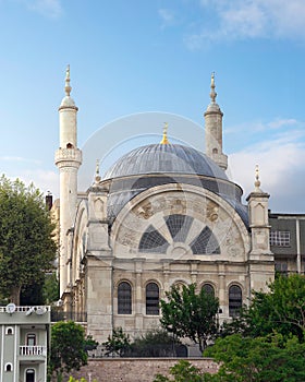 Cihangir mosque, commissioned by Suleyman the Great in memory of his two sons, by Architect Sinan photo