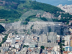 View of Botafogo and Cemiterio Sao Joao Batista photo