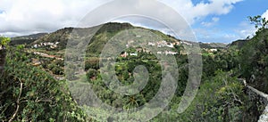 View on the botanical garden of JardÃÂ­n BotÃÂ¡nico Viera y Clavijo in island of Gran Canaria photo