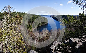 View of Boundary Waters Lakes