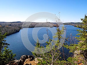 View of Boundary Waters Lakes