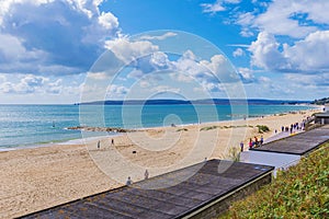 View of Bournemouth beach