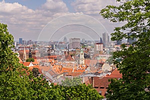 View of the Bratislava, the capital of Slovakia