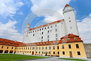 View of Bratislava castle