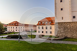 Pohled na Bratislavský hrad, Slovensko
