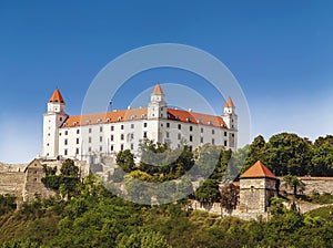 Pohľad na Bratislavský hrad, Bratislava