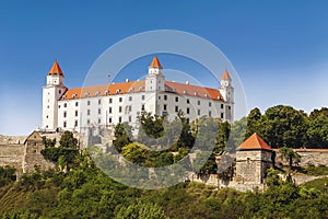 View of Bratislava castle, Bratislava,