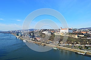 View of the Bratislava castle