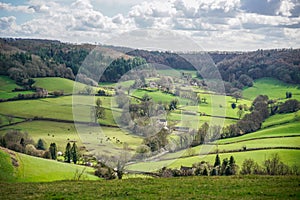 View from Breakheart Hill towards North Nibley