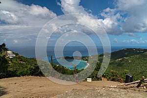 View of Brewers Bay, Tortola, British Virgin Islands