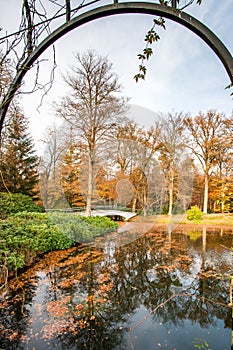 View on the bridge at Fall