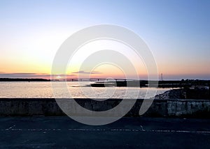 View of the bridge of the island of Oleron photo