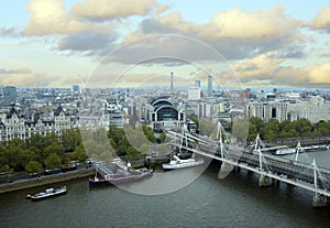 View of bridge in London