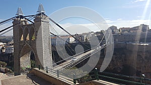 View of the bridges of Constantine