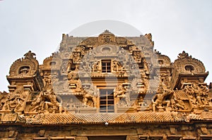 View of the Brihadeeswarar Temple