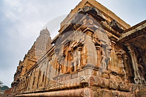 View of the Brihadeeswarar Temple