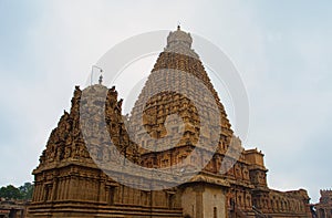 View of the Brihadeeswarar Temple