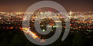 View of Brisbane City from Mount Coot-tha