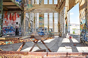 View Through Broken Windows: Old Power House